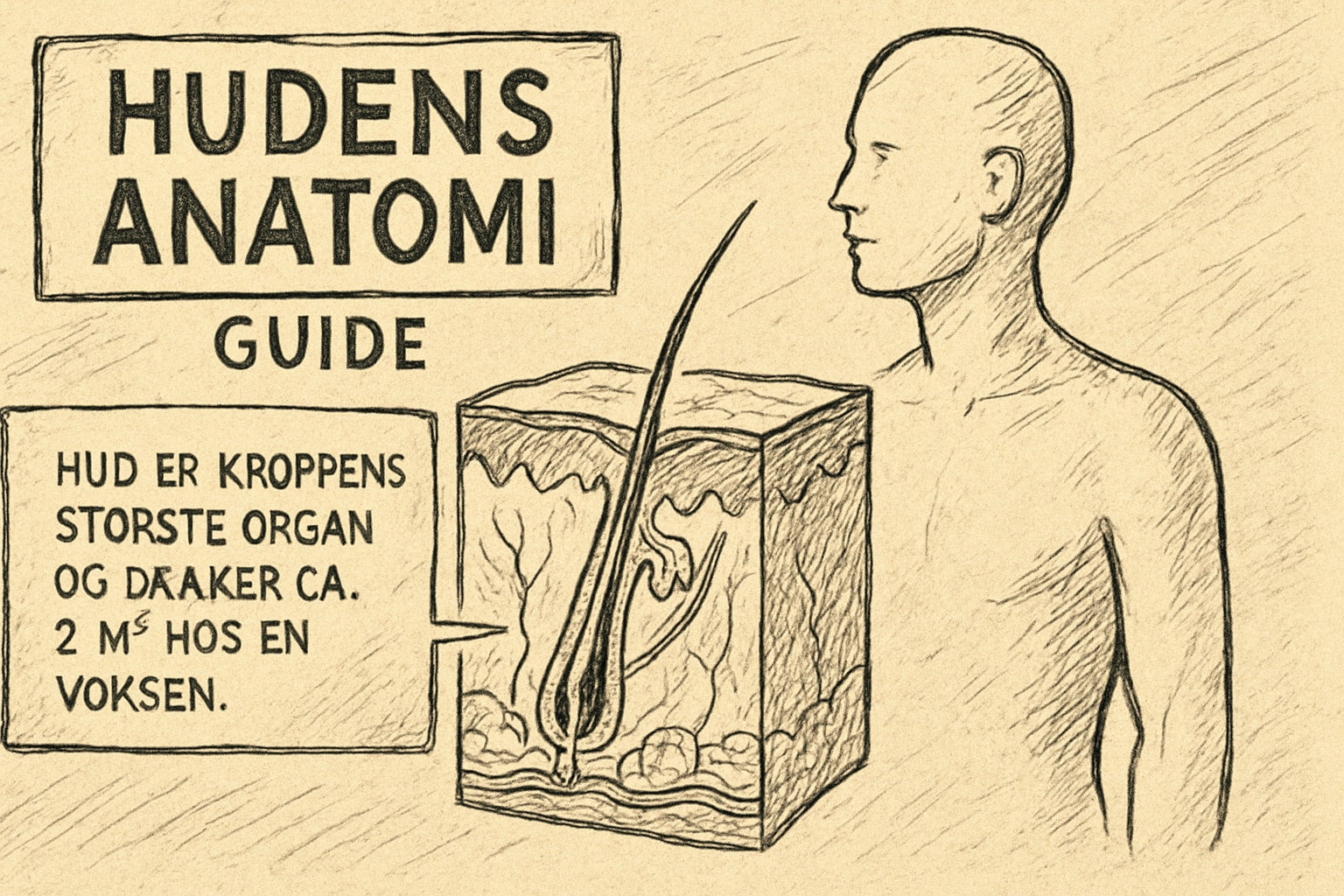 Hudens Anatomi Guide: Alt Om Hudlag og Funktioner 2026