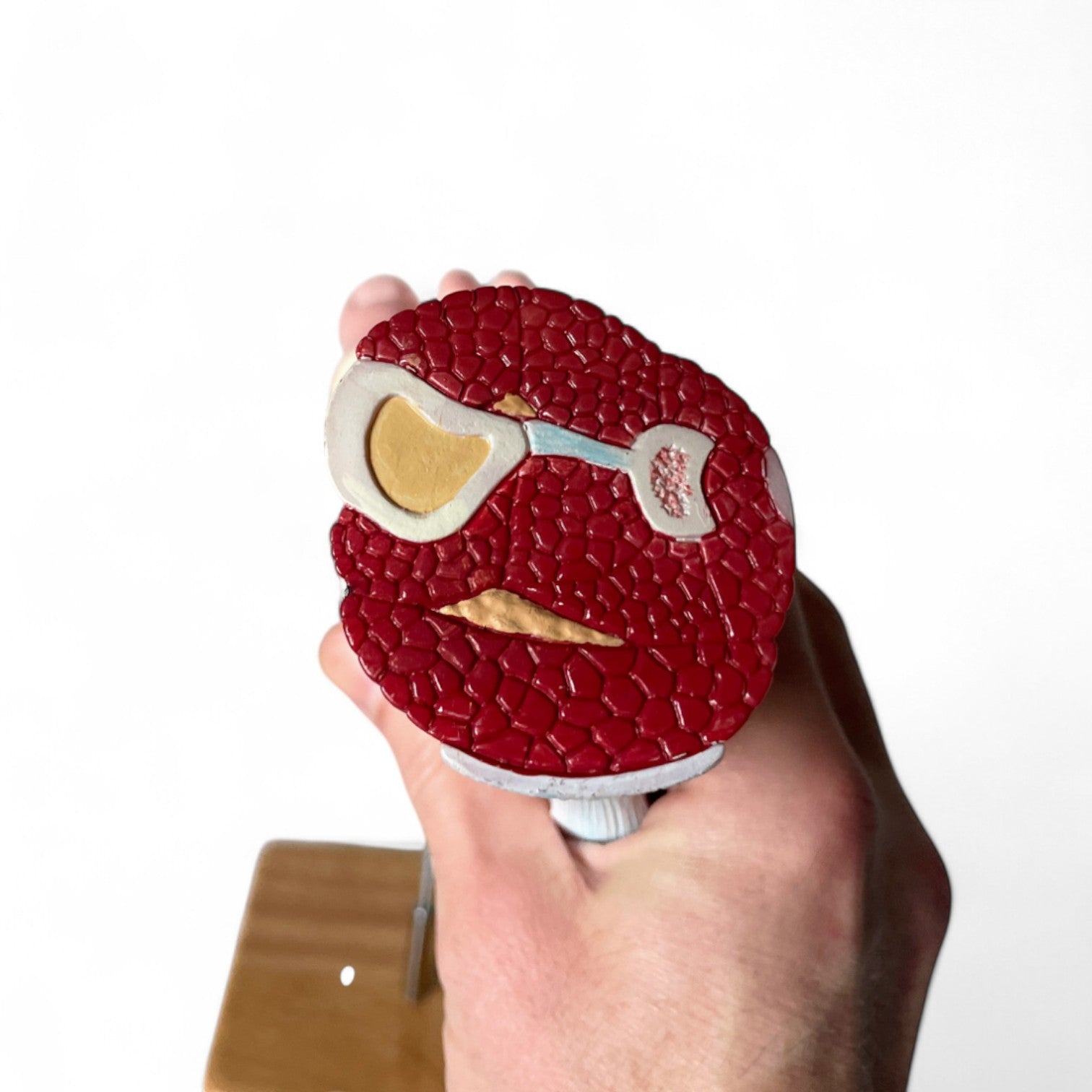 Foot with ligaments, anatomical model