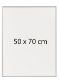 Plakatramme, mat sølv aluminium 50x70 cm - Afhentningstilbud! - eAnatomi