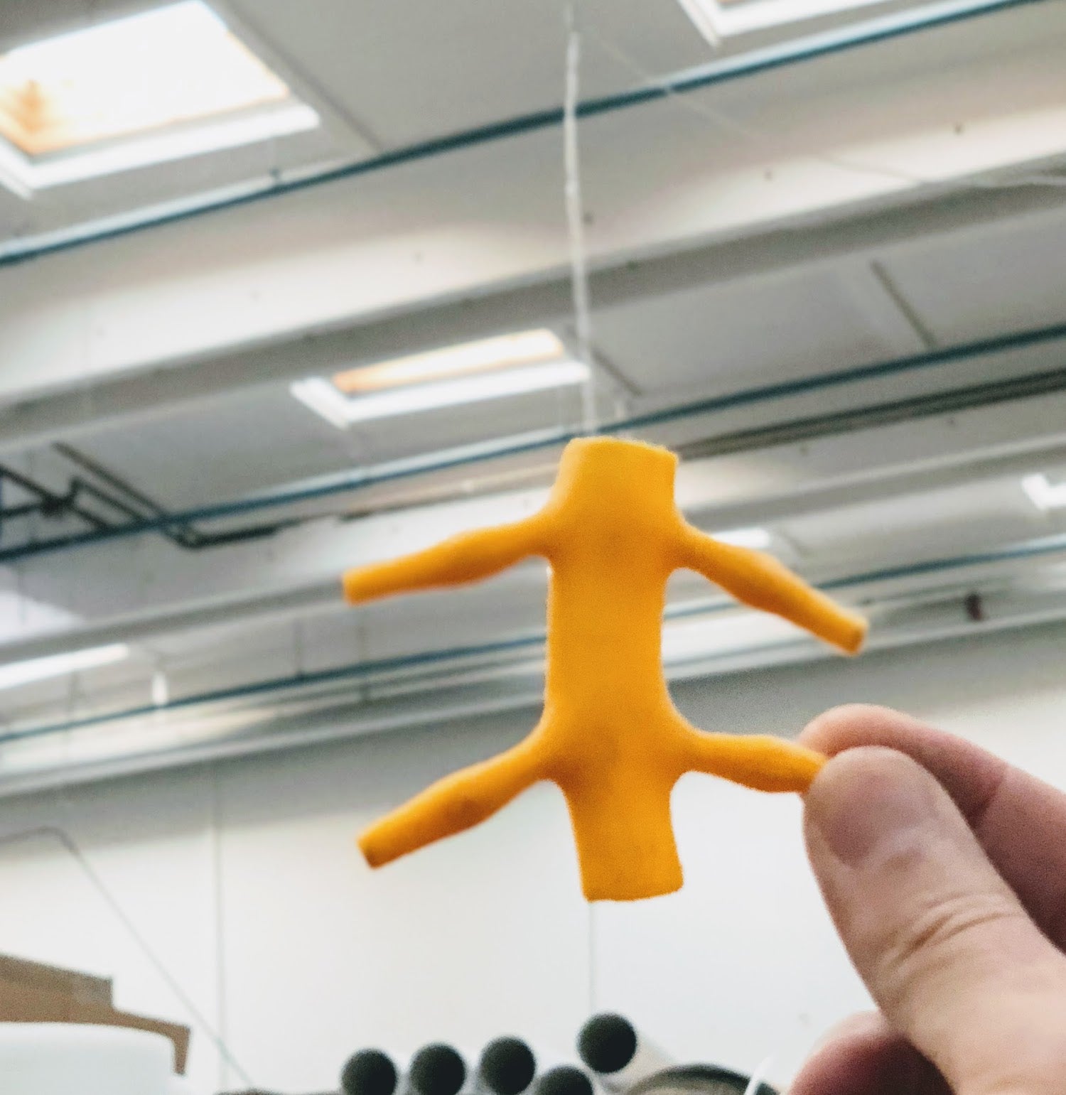 Særdeles fleksibel og simpel model af 3 lændehvirvler (L3-4-5)