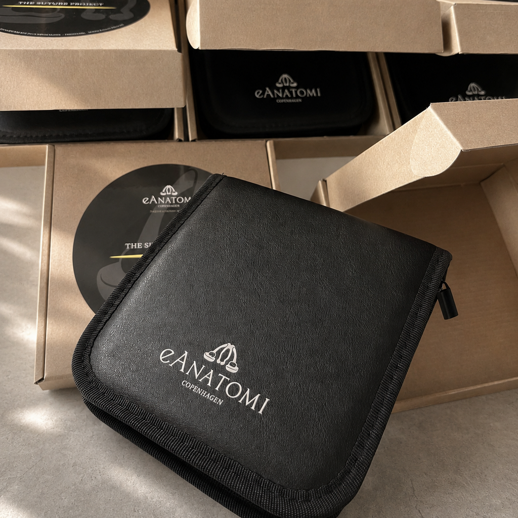 Komplet sutursæt fra The Suture Project™ udviklet af eAnatomi ©