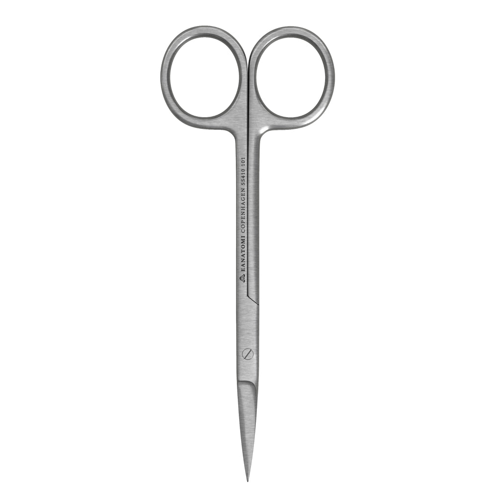 Iris 4,5” ret saks mrk. 101 fra The Suture Project™ udviklet af eAnatomi ©