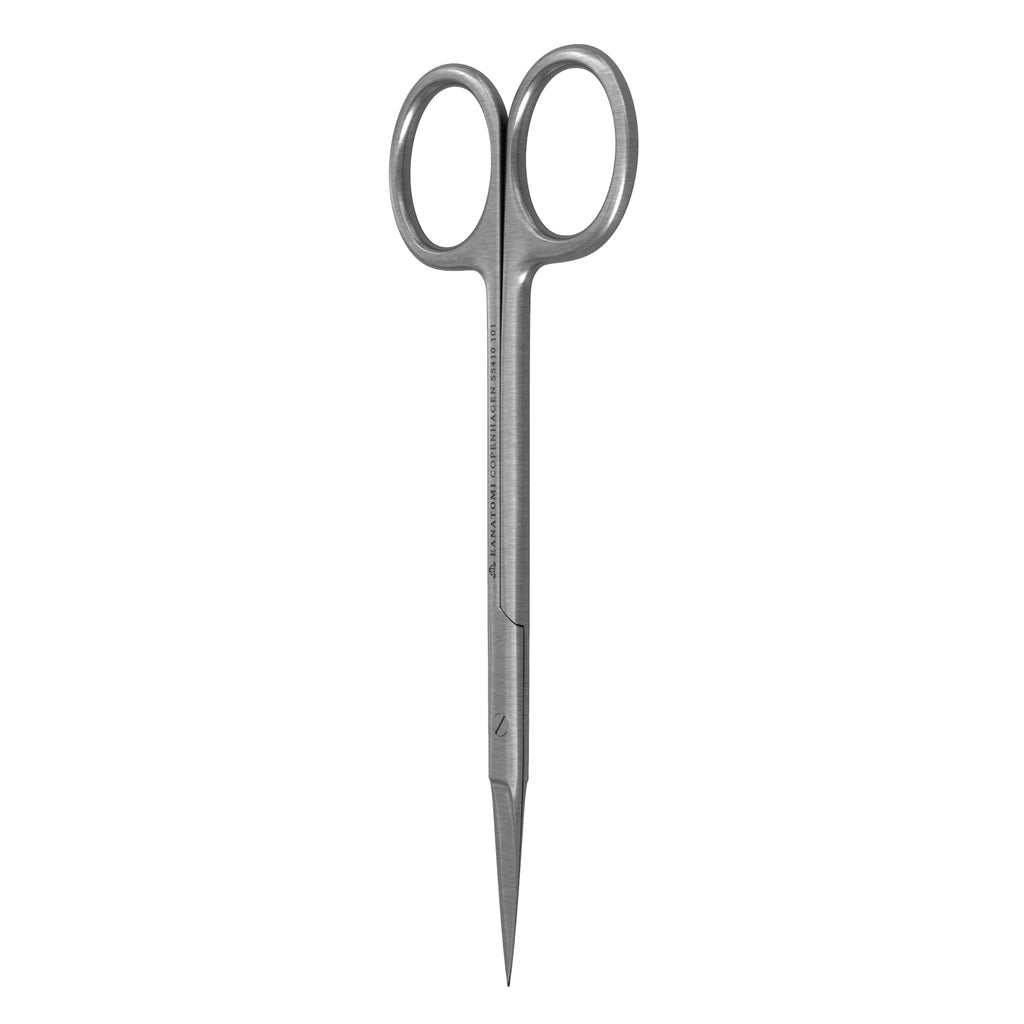 Iris 4,5” ret saks mrk. 101 fra The Suture Project™ udviklet af eAnatomi ©
