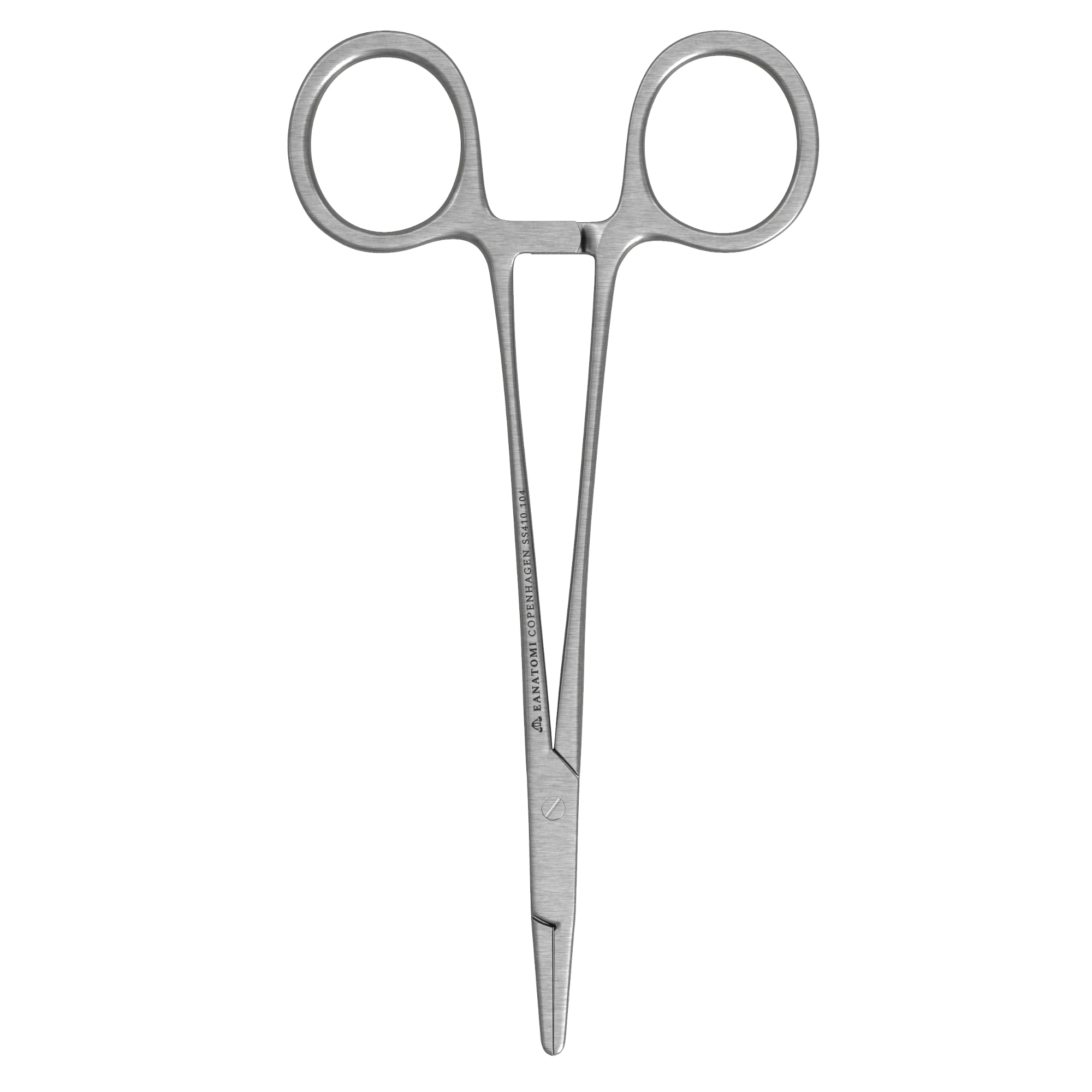 Mayo Hegar 5” Straight Needle Holder, ref. 104 from The Suture Project™ developed by eAnatomi ©